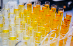 Image of yellow test tubes